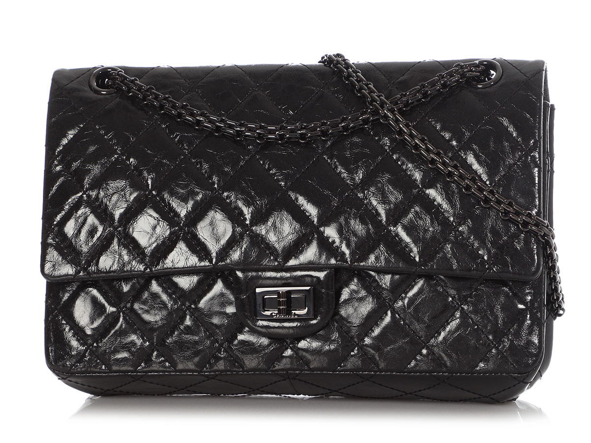 So Black Quilted Calfskin 2.55 Reissue 226 Black Hardware, 2014